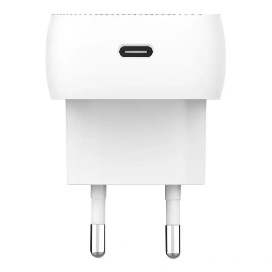 Мережевий зарядний пристрій Playa by Belkin USB-C Wall Charger 18W White (PP0001VFC2-PBB)