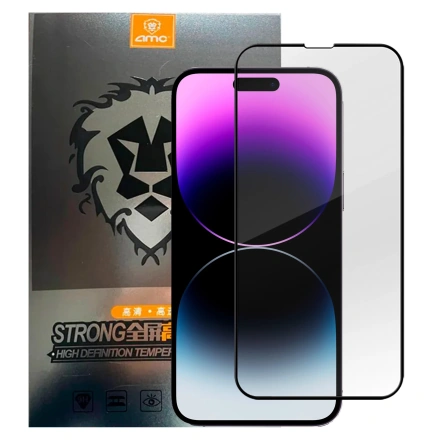 Защитное стекло iPhone 14 Pro AMC Tempered Glass Full clear HD