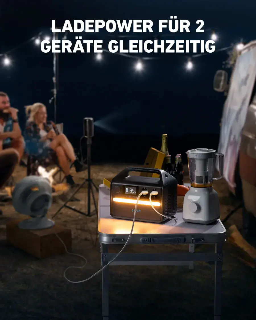 Портативна зарядна станція Anker 535 PowerHouse - 512Wh | 500W