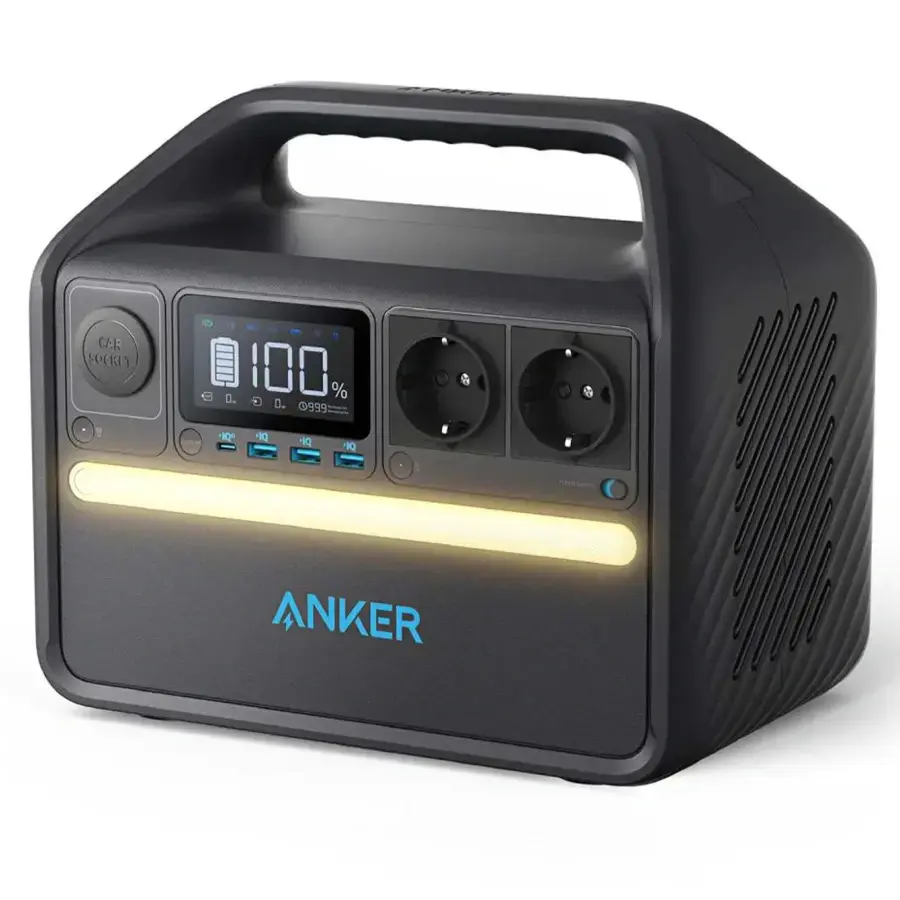 Портативна зарядна станція Anker 535 PowerHouse - 512Wh | 500W