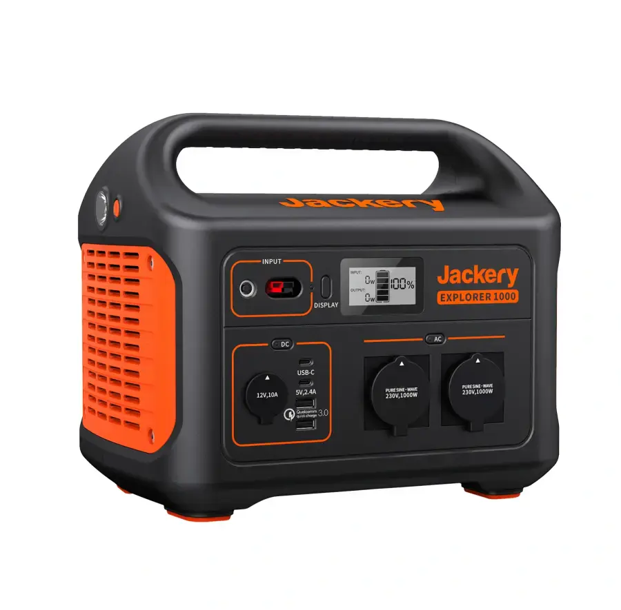 Портативна зарядна станція Jackery Explorer 1000EU (70-1000-EUO001)