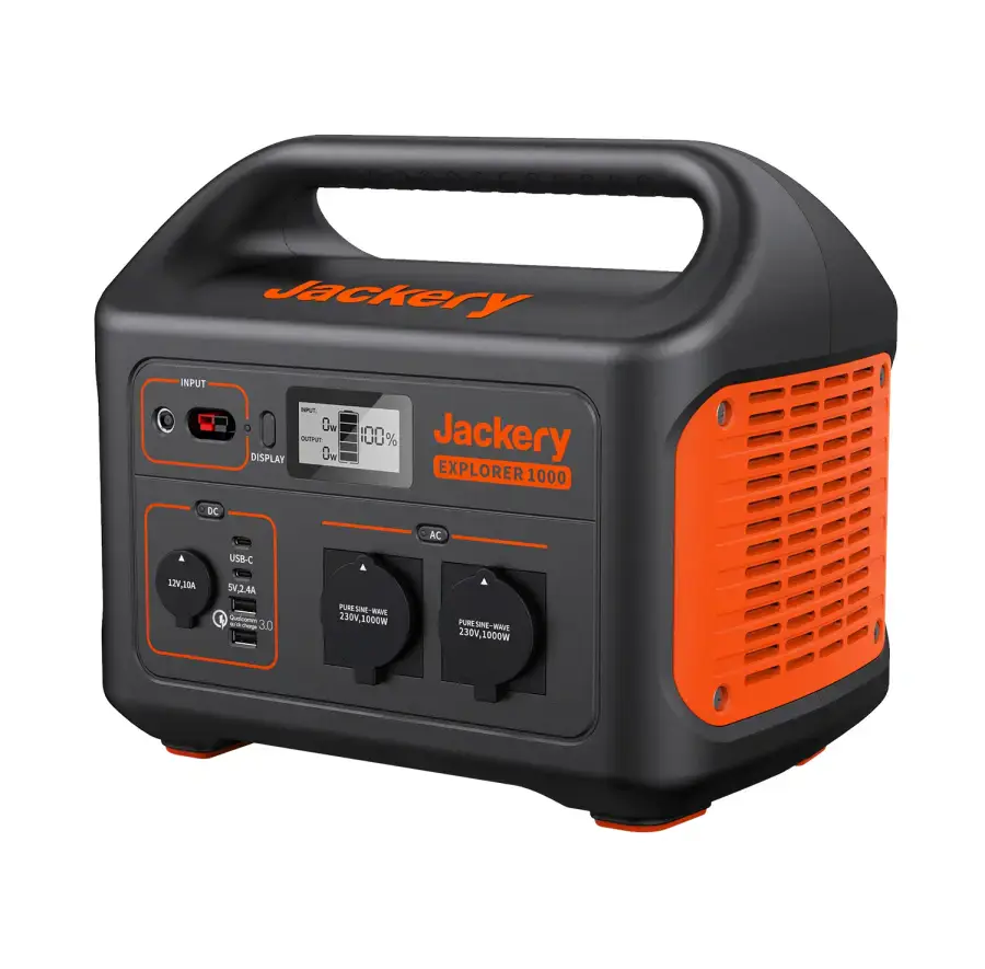 Портативна зарядна станція Jackery Explorer 1000EU (70-1000-EUO001)