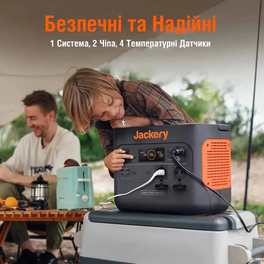 Портативна зарядна станція Jackery Explorer 2000 Pro | 2160Wh 2200W (PB930999)