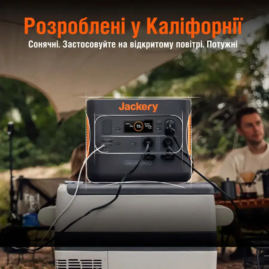 Портативна зарядна станція Jackery Explorer 2000 Pro | 2160Wh 2200W (PB930999)