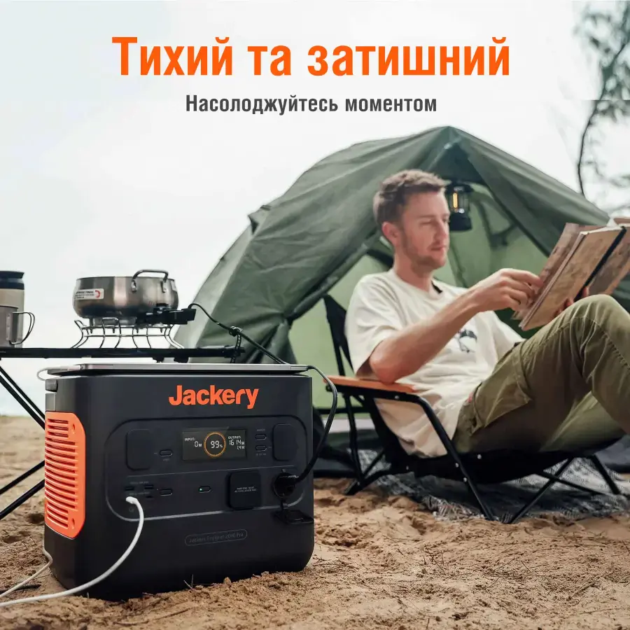 Портативна зарядна станція Jackery Explorer 2000 Pro | 2160Wh 2200W (PB930999)