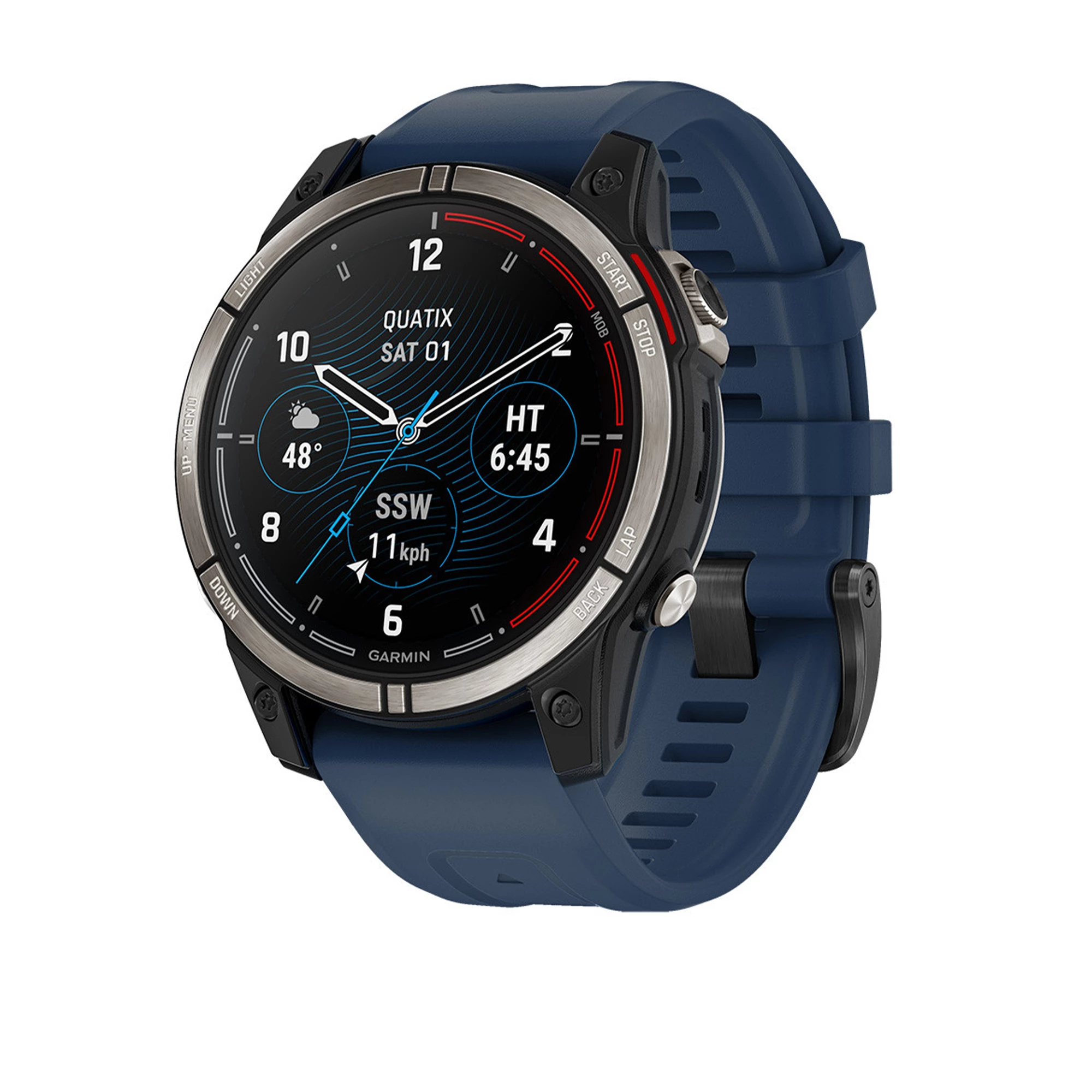 Смарт-часы Garmin Quatix 7 – Sapphire Edition Marine (010-02582-60/010-02582-61)