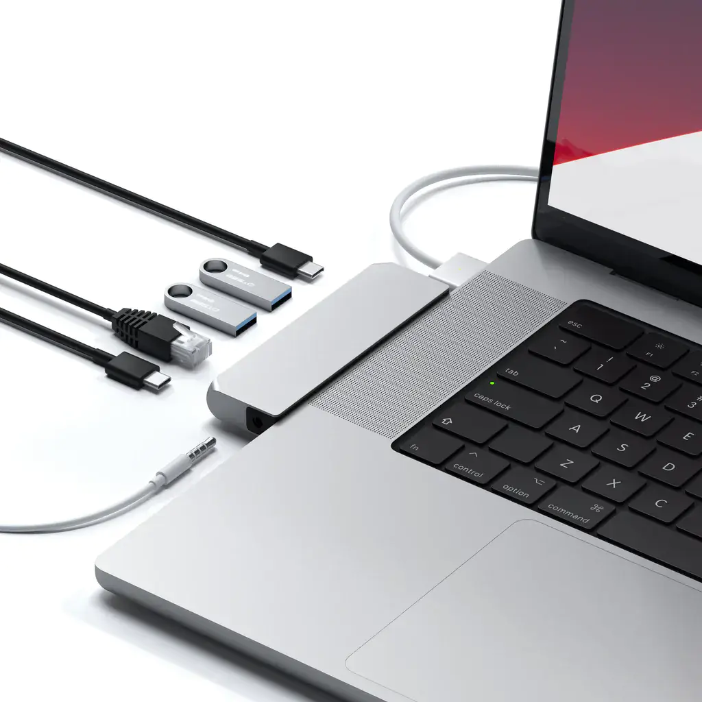 Satechi USB-C Pro Hub Mini Adapter Silver (ST-UCPHMIS)