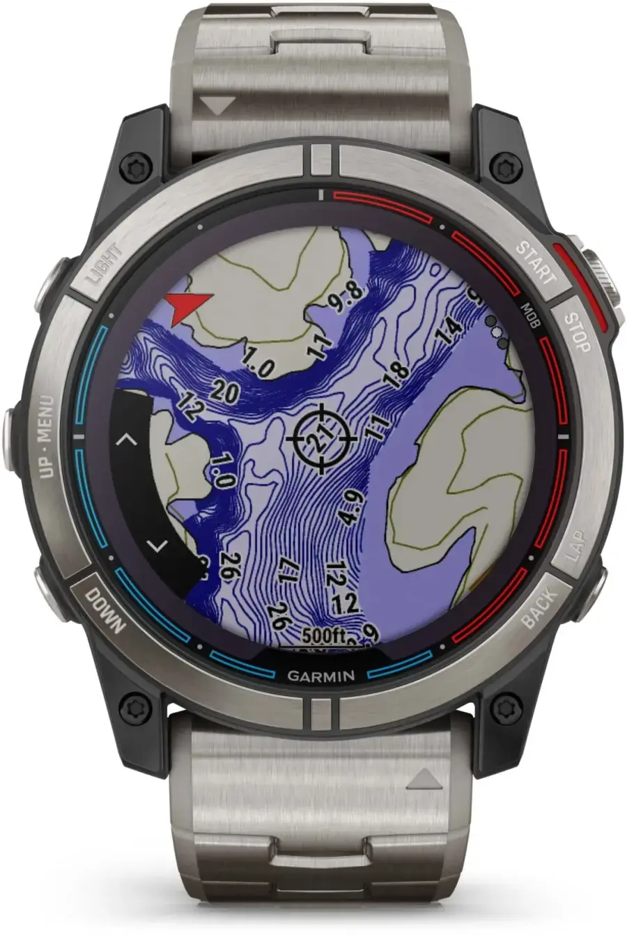 Смарт-годинник Garmin Quatix 7X – Solar Edition Marine (010-02541-60/010-02541-61)