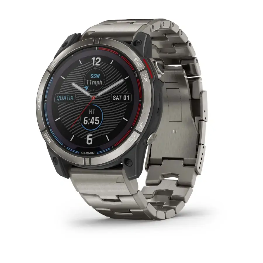 Смарт-годинник Garmin Quatix 7X – Solar Edition Marine (010-02541-60/010-02541-61)