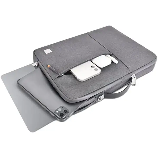 Сумка WiWU Alpha Double Layer Sleeve for MacBook 15-16" - Grey
