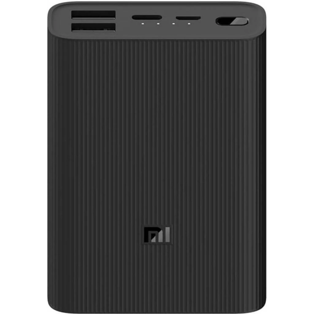 Зовнішній акумулятор Xiaomi Mi 3 Ultra Compact Power Bank 10000mAh 22.5W Black (PB1022ZM, BHR4412GL)