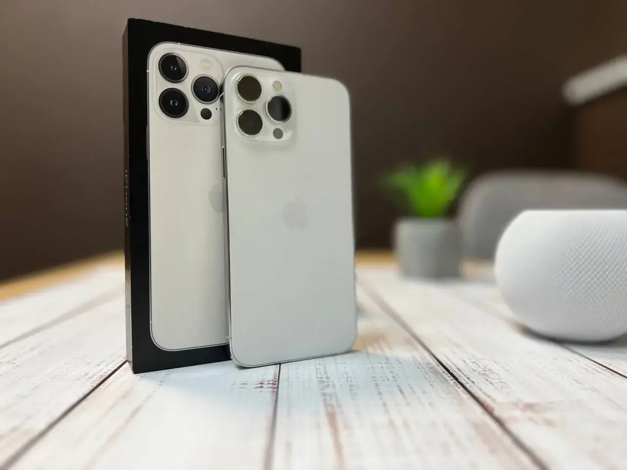 📲USED Apple iPhone 13 Pro Max 1TB Silver (MLL33, MLLL3) (Состояние - 9/10, комплект полный, гарантия - 3 мес.)