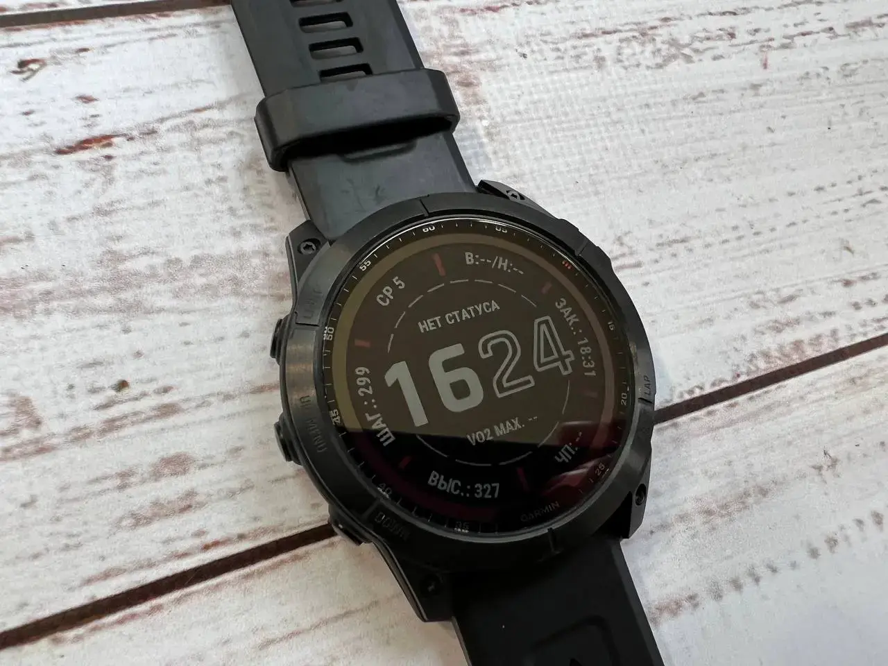 ⌚️USED Смарт-годинник Garmin Fenix 7X Sapphire Solar Black DLC Titanium with Black Band (010-02541-22/23), (Стан - 9.5/10 у використанні 1 місяць, Комплект - повний | гарантія - 1 міс.)