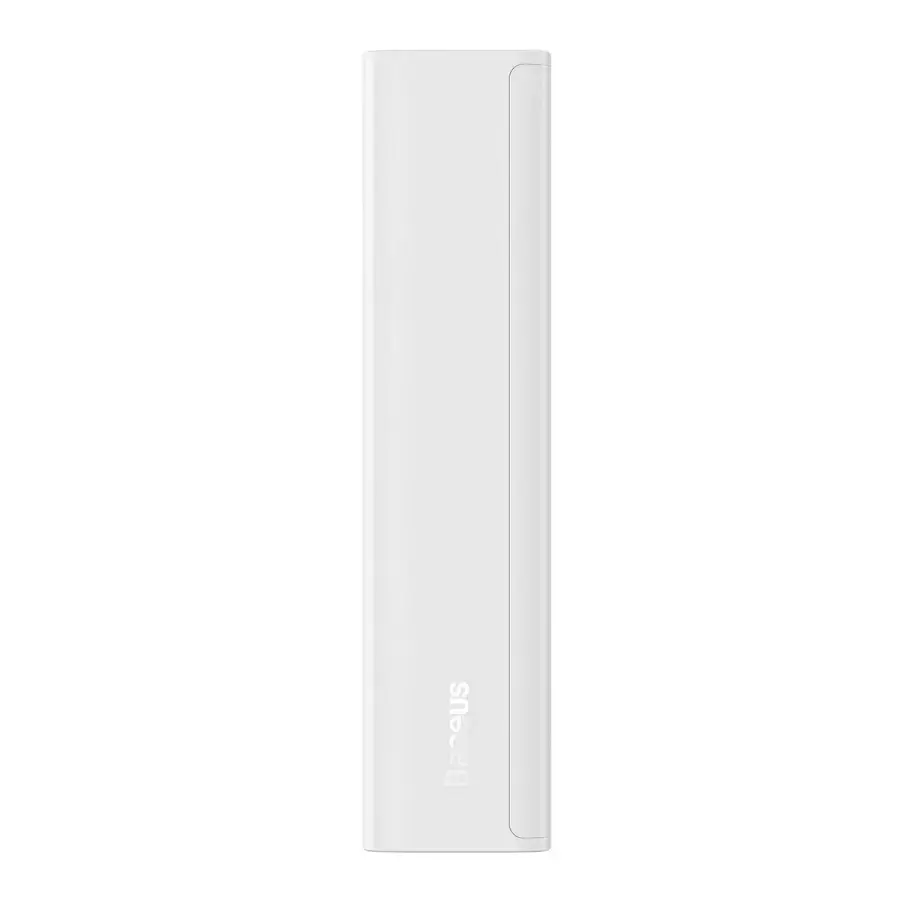 Зовнішній акумулятор Baseus Adaman Metal Digital Display 10000 mAh 30W White (PPAD040002)