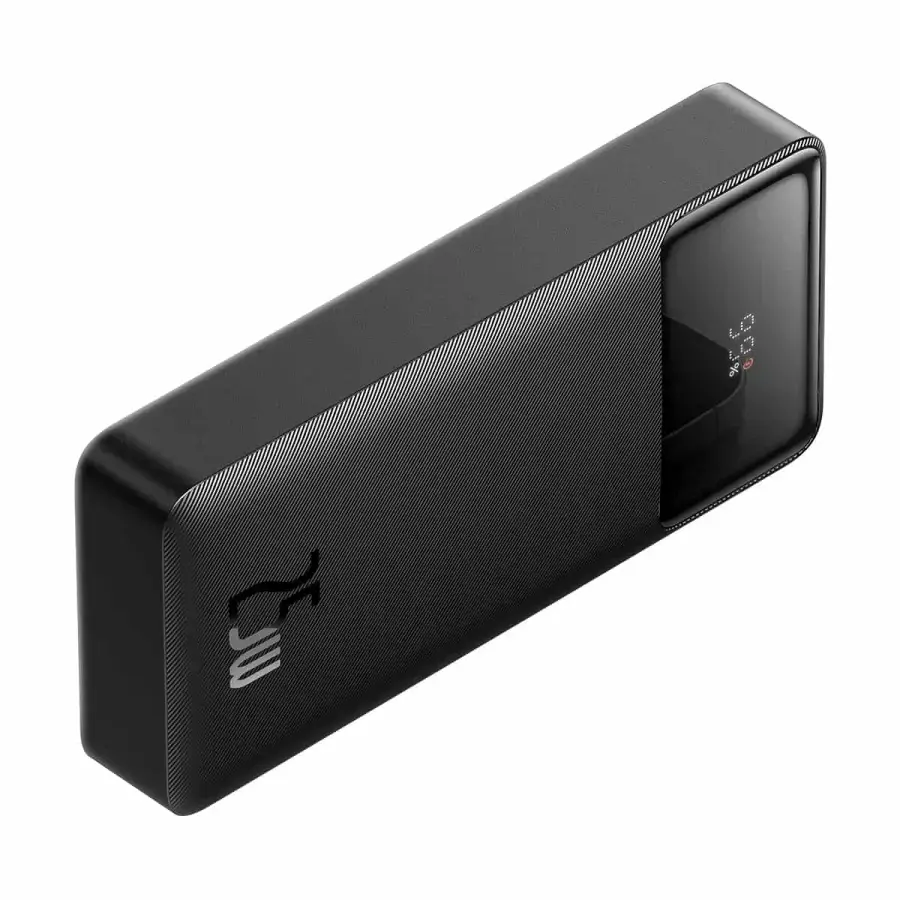 Зовнішній акумулятор Baseus Bipow Digital Display Fast Charge Power Bank 20000mAh 25W Black (PPBD020301)