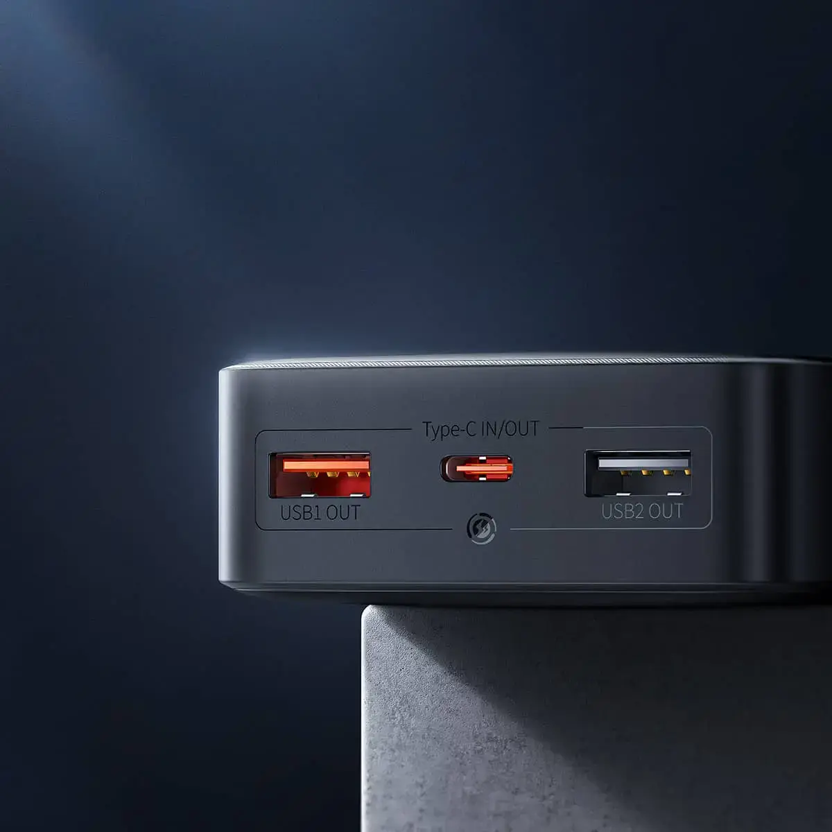 Зовнішній акумулятор Baseus Bipow Digital Display Fast Charge Power Bank 20000mAh 25W Black (PPBD020301)