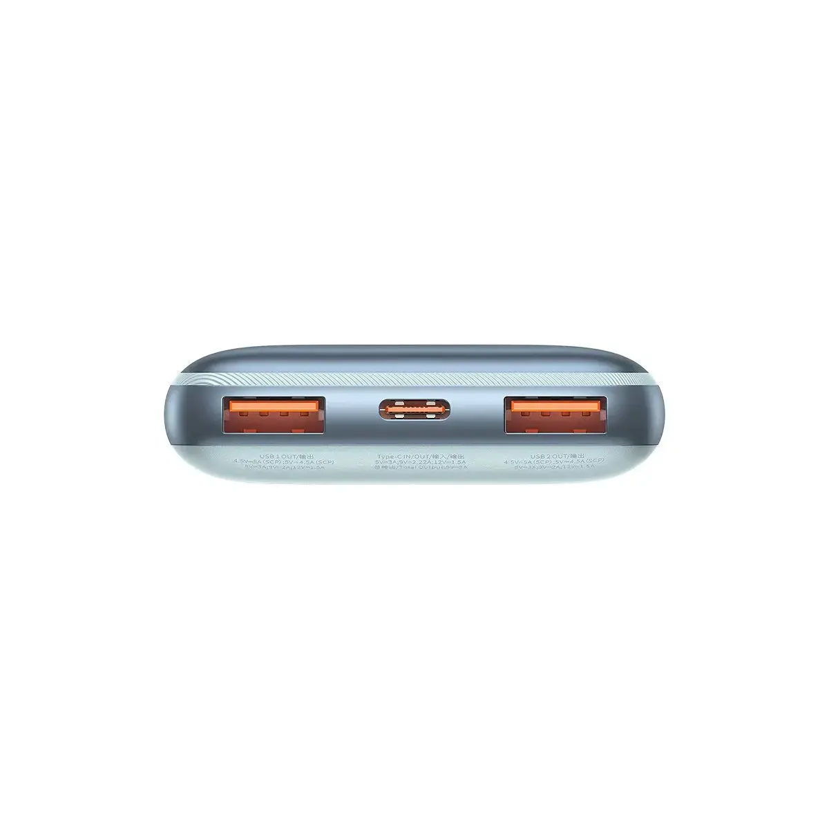 Внешний аккумулятор Baseus Bipow Pro Digital Display Fast Charge Power Bank 10000mAh 22.5W Blue (PPBD040003)