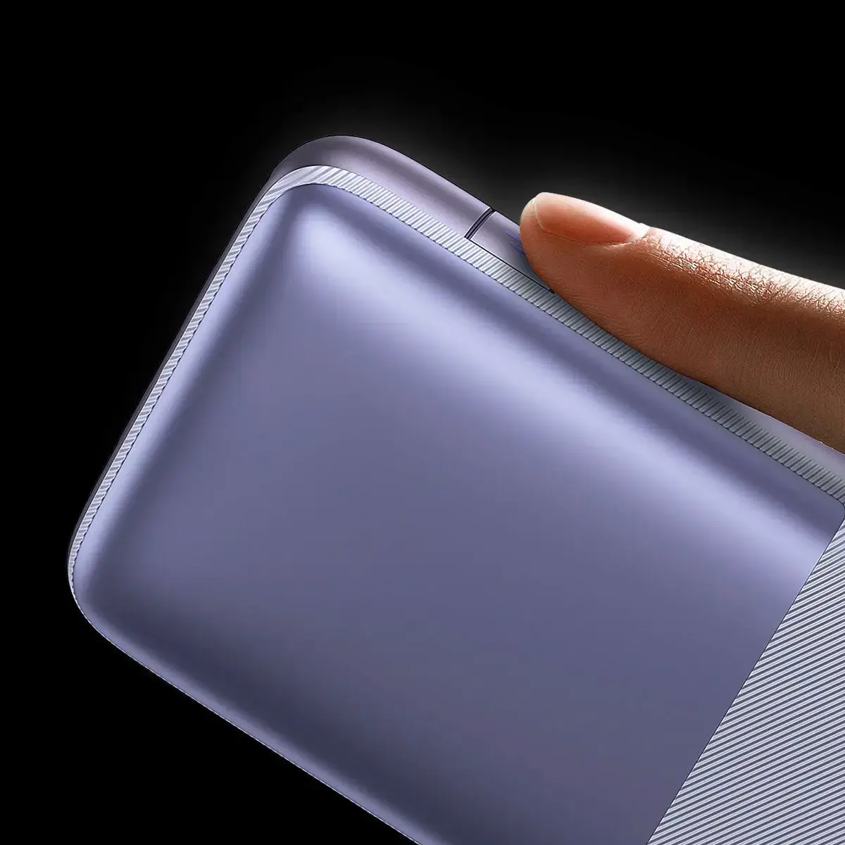 Зовнішній акумулятор Baseus Bipow Pro Digital Display Fast Charge Power Bank 10000mAh 22.5W Purple (PPBD040005)