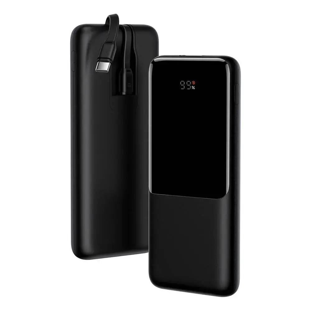Внешний аккумулятор Baseus Elf Digital Display Fast Charge 10000mAh 22.5W Black (PPJL010001)