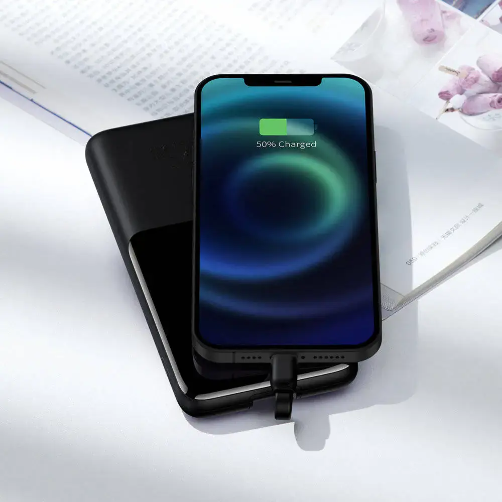 Внешний аккумулятор Baseus Elf Digital Display Fast Charge 10000mAh 22.5W Black (PPJL010001)