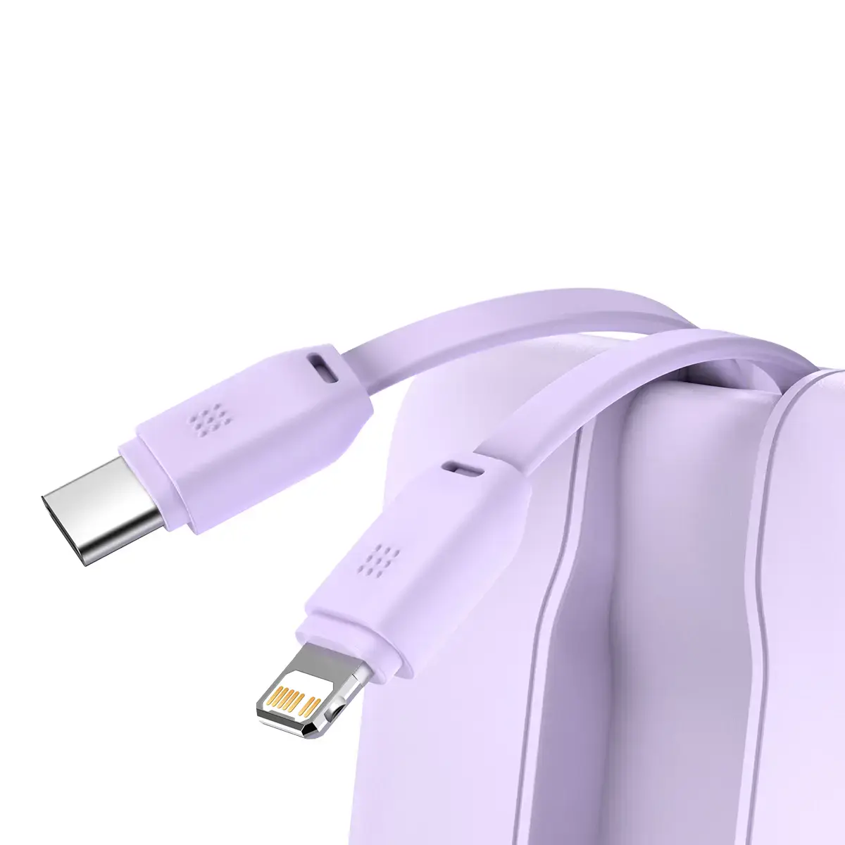 Внешний аккумулятор Baseus Elf Digital Display Fast Charge 10000mAh 22.5W Purple (PPJL010005)