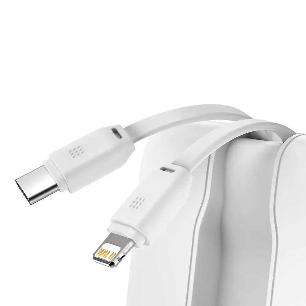 Зовнішній акумулятор Baseus Elf Digital Display Fast Charge 10000mAh 22.5W White (PPJL010002)