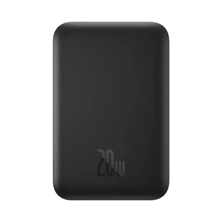 Зовнішній акумулятор з бездротовою зарядкою Baseus Magnetic Wireless PowerBank 6000mAh 20W Black (PPCX020001)