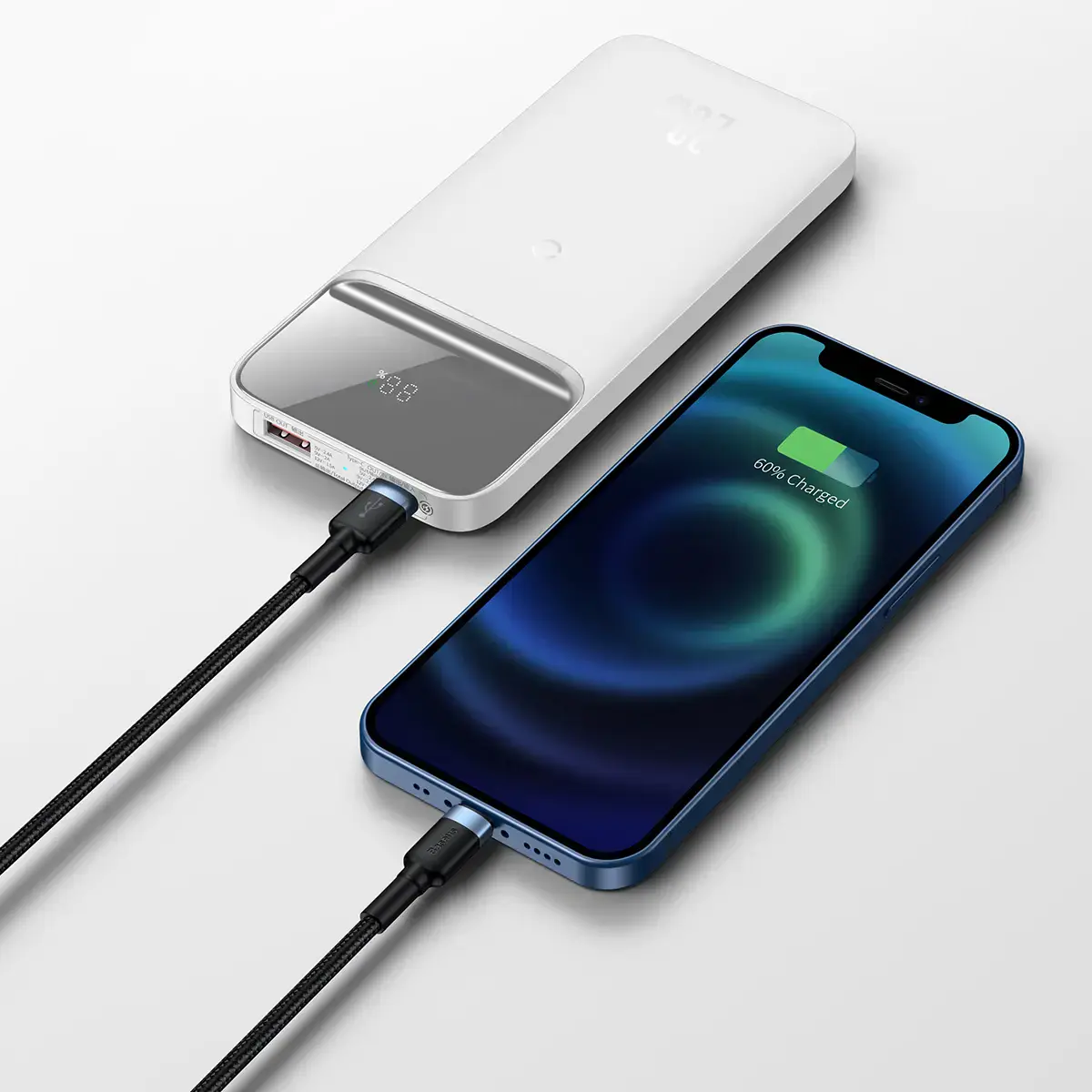 Внешний аккумулятор Baseus Magnetic Wireless Quick Charging Power Bank 10000mAh 20W 2022 Edition - White (PPCX010102)
