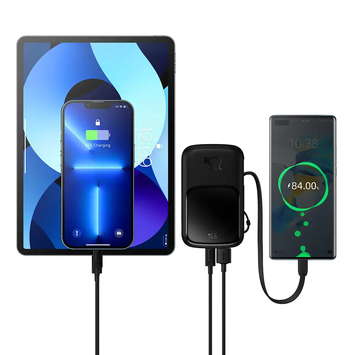 Внешний аккумулятор Baseus Qpow Pro 10000mAh 22.5W Black (PPQD020101)