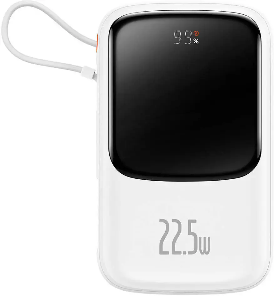 Внешний аккумулятор Baseus Qpow Pro 10000mAh 22.5W White (PPQD020102)