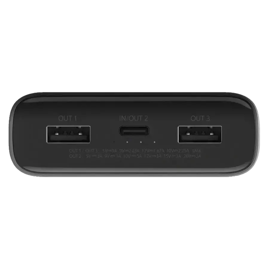 Зовнішній акумулятор Xiaomi Mi PowerBank 20000mAh 50W QC3.0 Type-C - Black (BHR5121GL, PB2050SZM)
