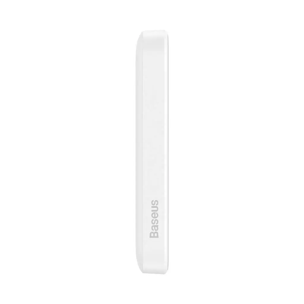 Внешний аккумулятор с беспроводной зарядкой Baseus Magnetic Wireless Power Bank 6000mAh 20W White (PPCX020002)