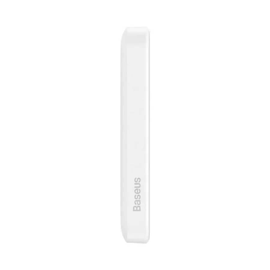 Зовнішній акумулятор з бездротовою зарядкою Baseus Magnetic Wireless Power Bank 6000mAh 20W White (PPCX020002)
