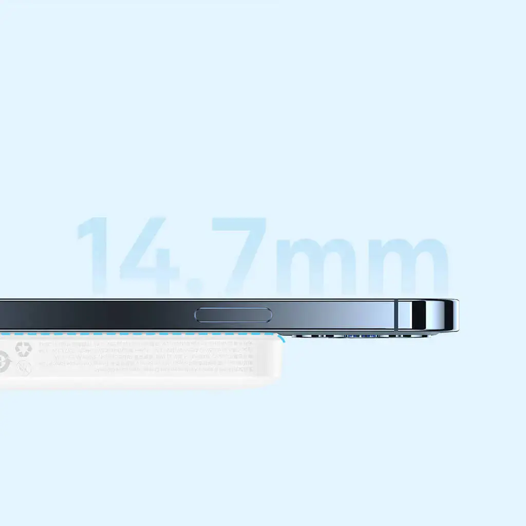 Внешний аккумулятор с беспроводной зарядкой Baseus Magnetic Wireless Power Bank 6000mAh 20W White (PPCX020002)