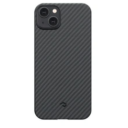 Чохол Pitaka MagEZ Case 3 for iPhone 14 - Twill 1500D Black/Grey (KI1401)