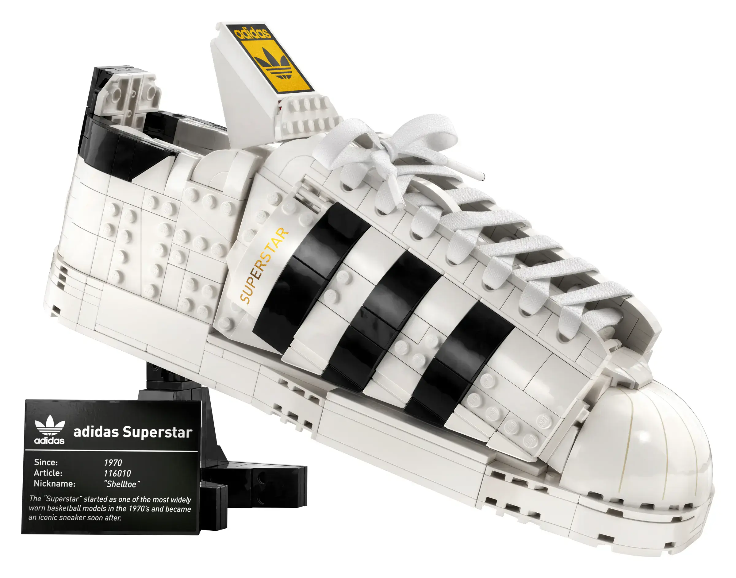 Блоковий конструктор LEGO Adidas Originals Superstar (10282)