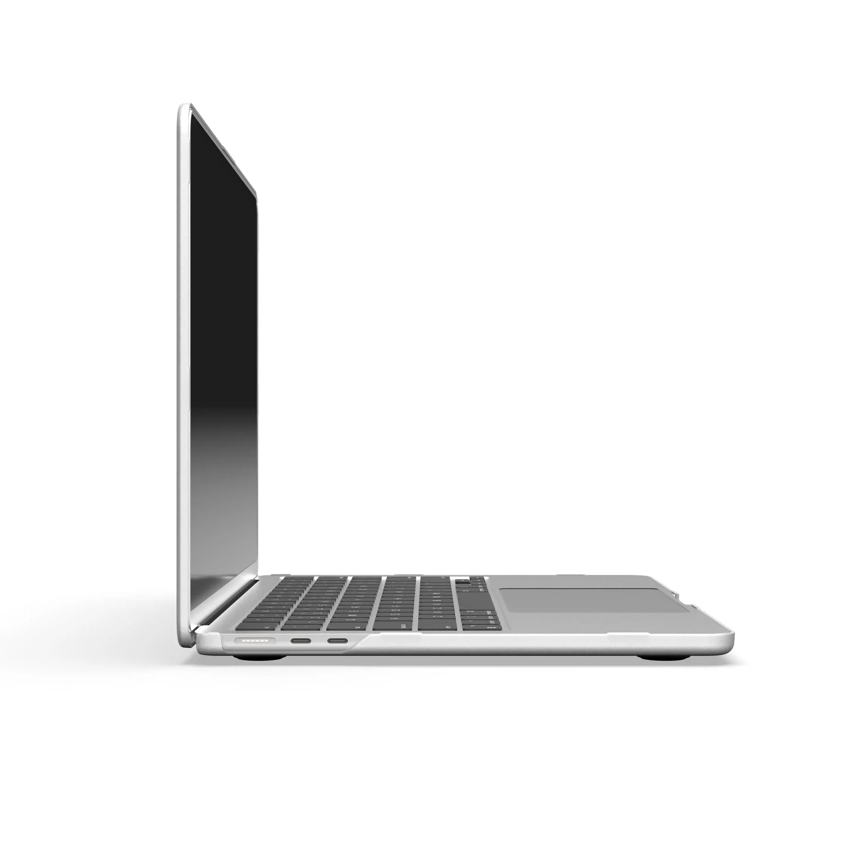 Чохол-накладка Moshi iGlaze Hardshell Case for MacBook Air 13.6" M2 - Stealth Clear (99MO071911)