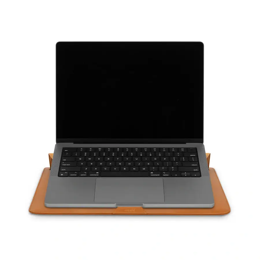Чохол Moshi Muse 3-in-1 Slim Laptop Sleeve for MacBook Pro 14"/MacBook Air 13" M2 - Caramel Brown (99MO034752)