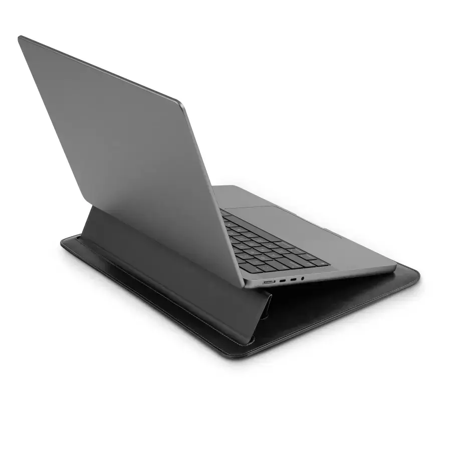 Чохол Moshi Muse 3-in-1 Slim Laptop Sleeve for MacBook Pro 14"/MacBook Air 13" M2 - Jet Black (99MO034009)
