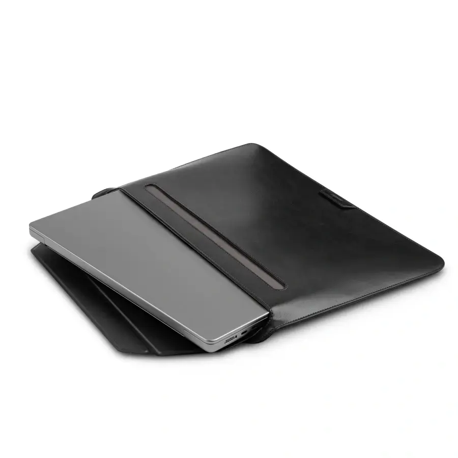 Чохол Moshi Muse 3-in-1 Slim Laptop Sleeve for MacBook Pro 14"/MacBook Air 13" M2 - Jet Black (99MO034009)