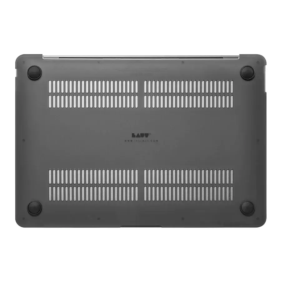 Чехол-накладка LAUT HUEX для MacBook Air 13'' (2018-2020) Black (LAUT_13MA18_HX_BK)