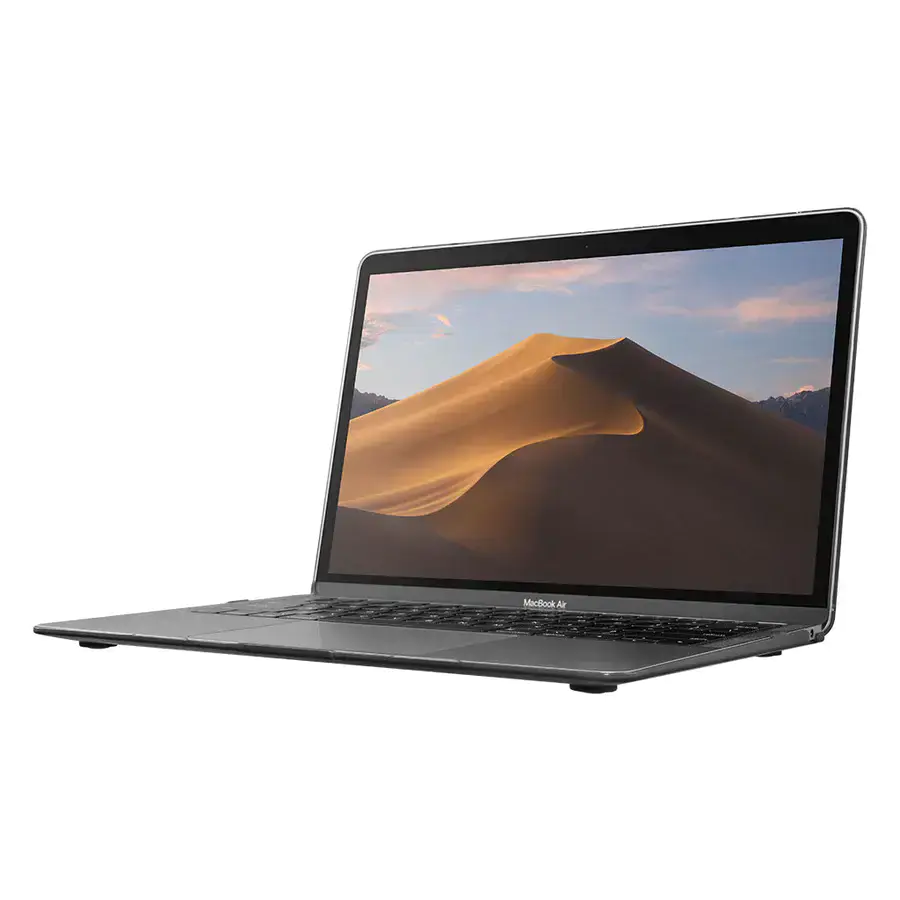 Чехол-накладка LAUT HUEX для MacBook Air 13'' (2018-2020) Black (LAUT_13MA18_HX_BK)