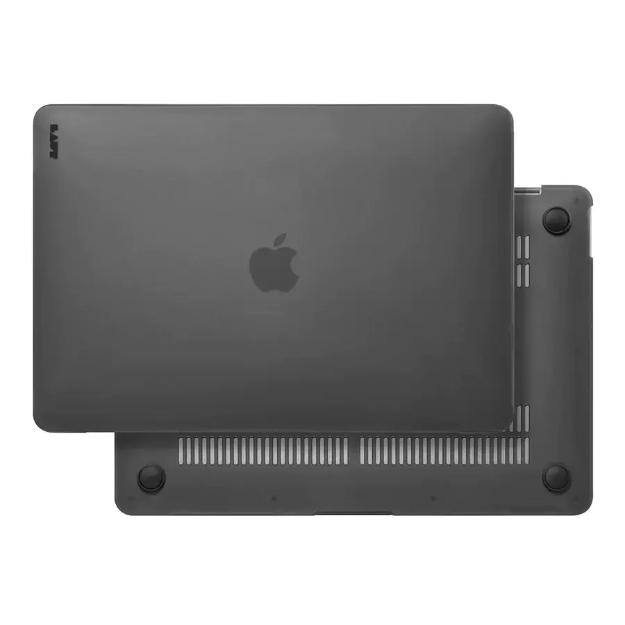Чехол-накладка LAUT HUEX для MacBook Air 13'' (2018-2020) Black (LAUT_13MA18_HX_BK)