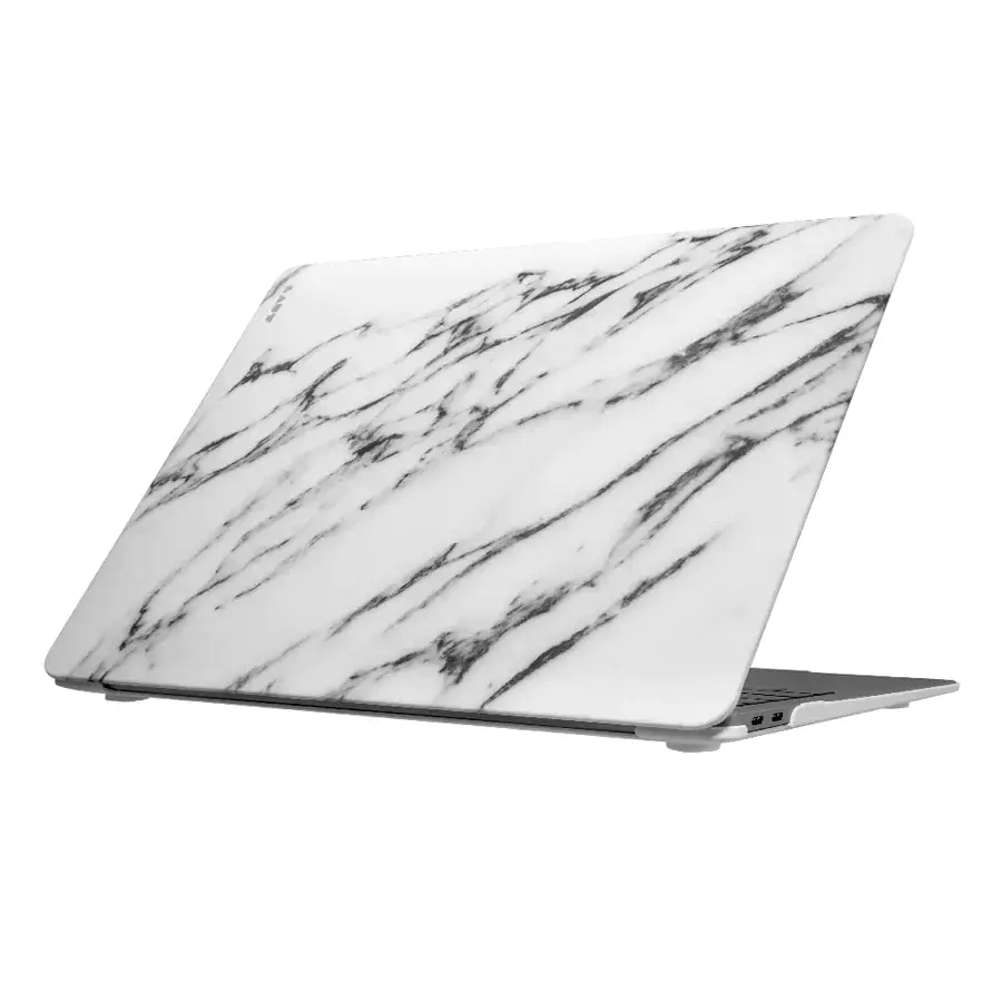 Чохол-накладка LAUT HUEX ELEMENTS для MacBook Air 13" (2010-2017) Marble White (LAUT_MA13_HXE_MW)