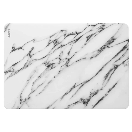 Чохол-накладка LAUT HUEX ELEMENTS для MacBook Air 13" (2010-2017) Marble White (LAUT_MA13_HXE_MW)