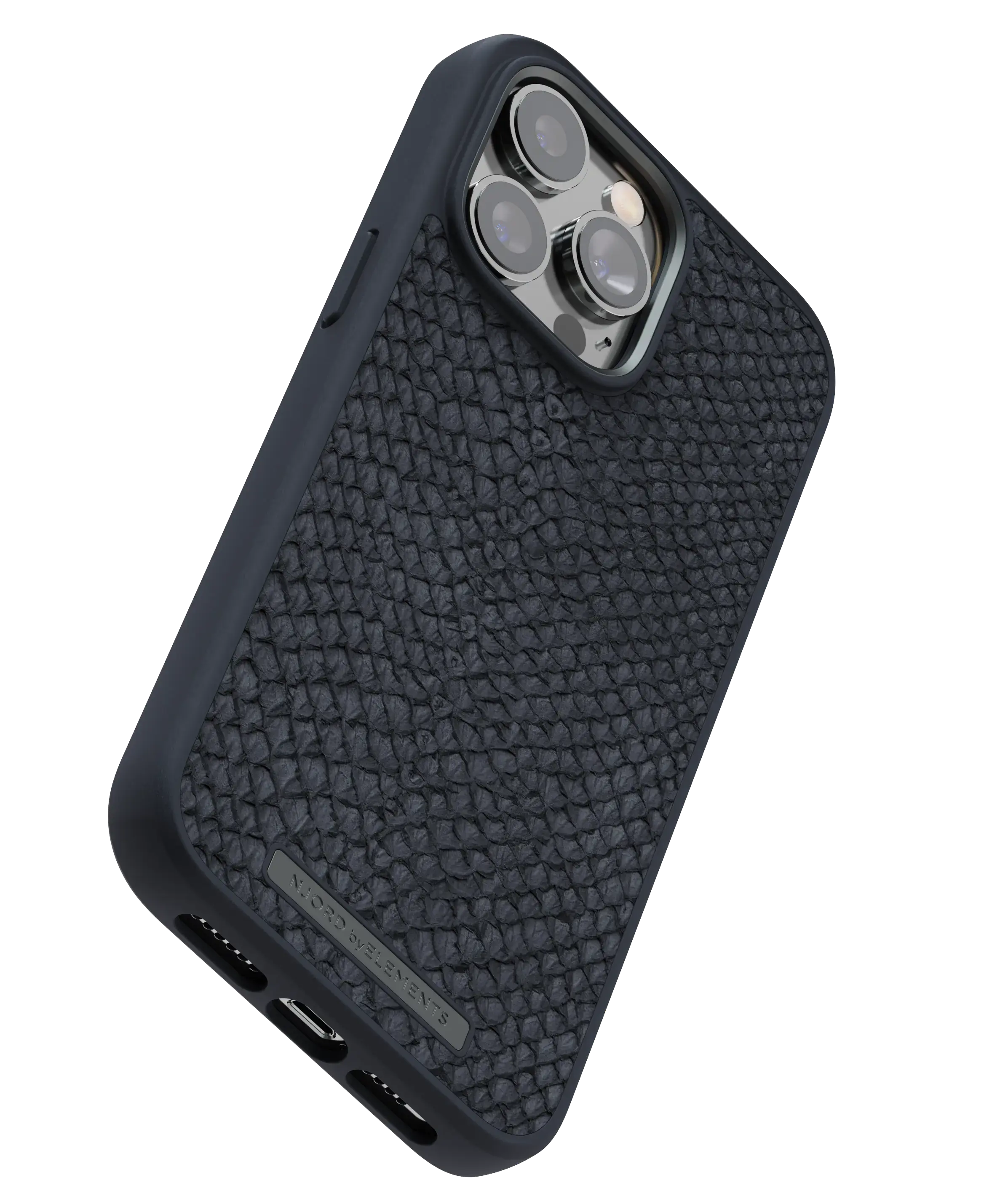 Чохол Njord Salmon Leather Magsafe Case for iPhone 14 Pro Max - Black (NA44SL00)