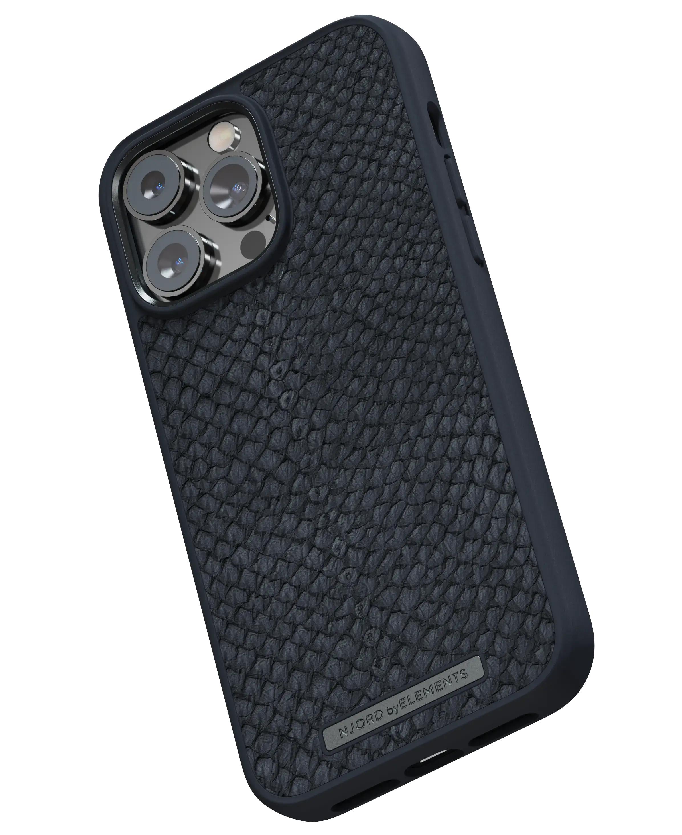 Чохол Njord Salmon Leather Magsafe Case for iPhone 14 Pro Max - Black (NA44SL00)