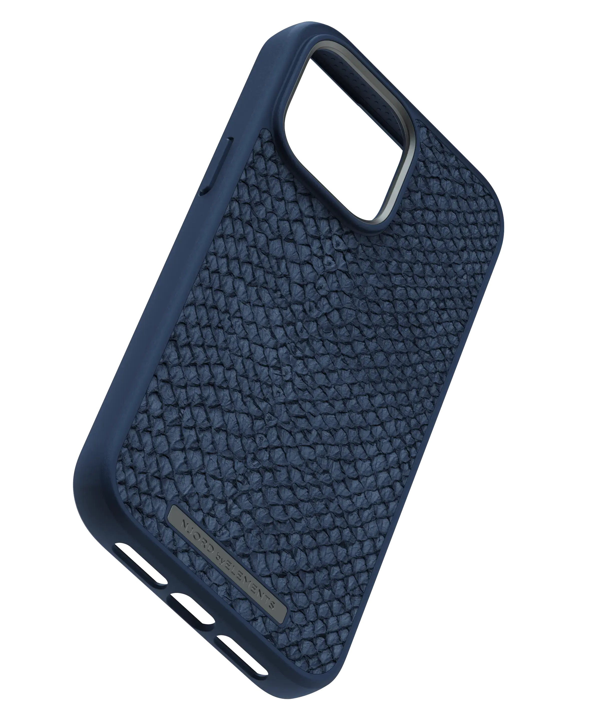 Чохол Njord Salmon Leather Magsafe Case for iPhone 14 Pro Max - Blue (NA44SL01)