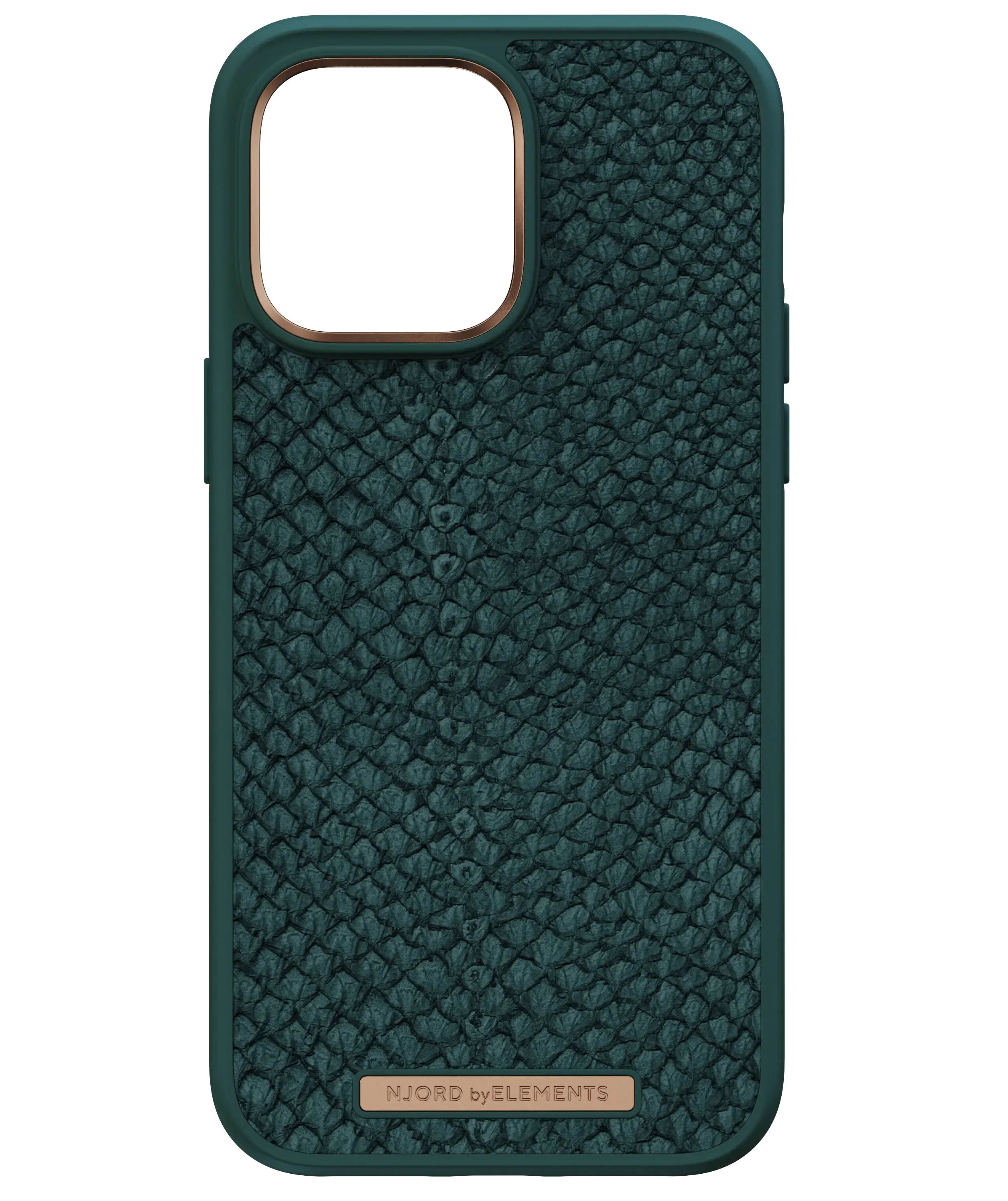 Чехол Njord Salmon Leather Magsafe Case for iPhone 14 Pro Max - Green (NA44SL02)