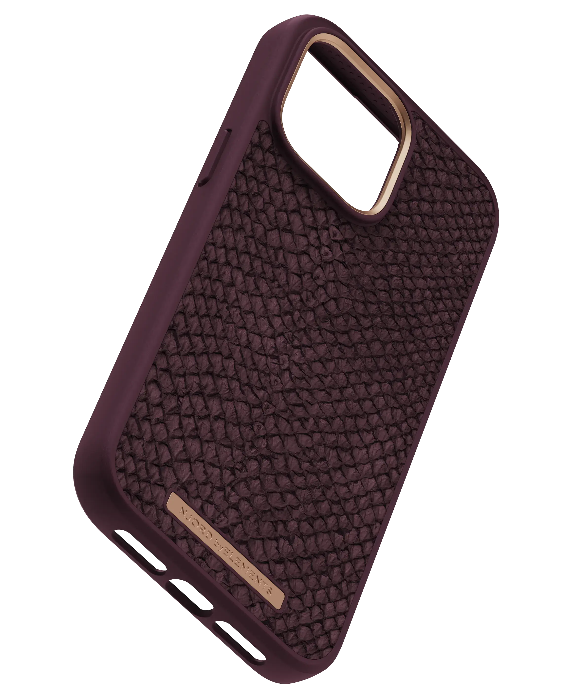 Чохол Njord Salmon Leather Magsafe Case for iPhone 14 Pro - Rust (NA43SL03)